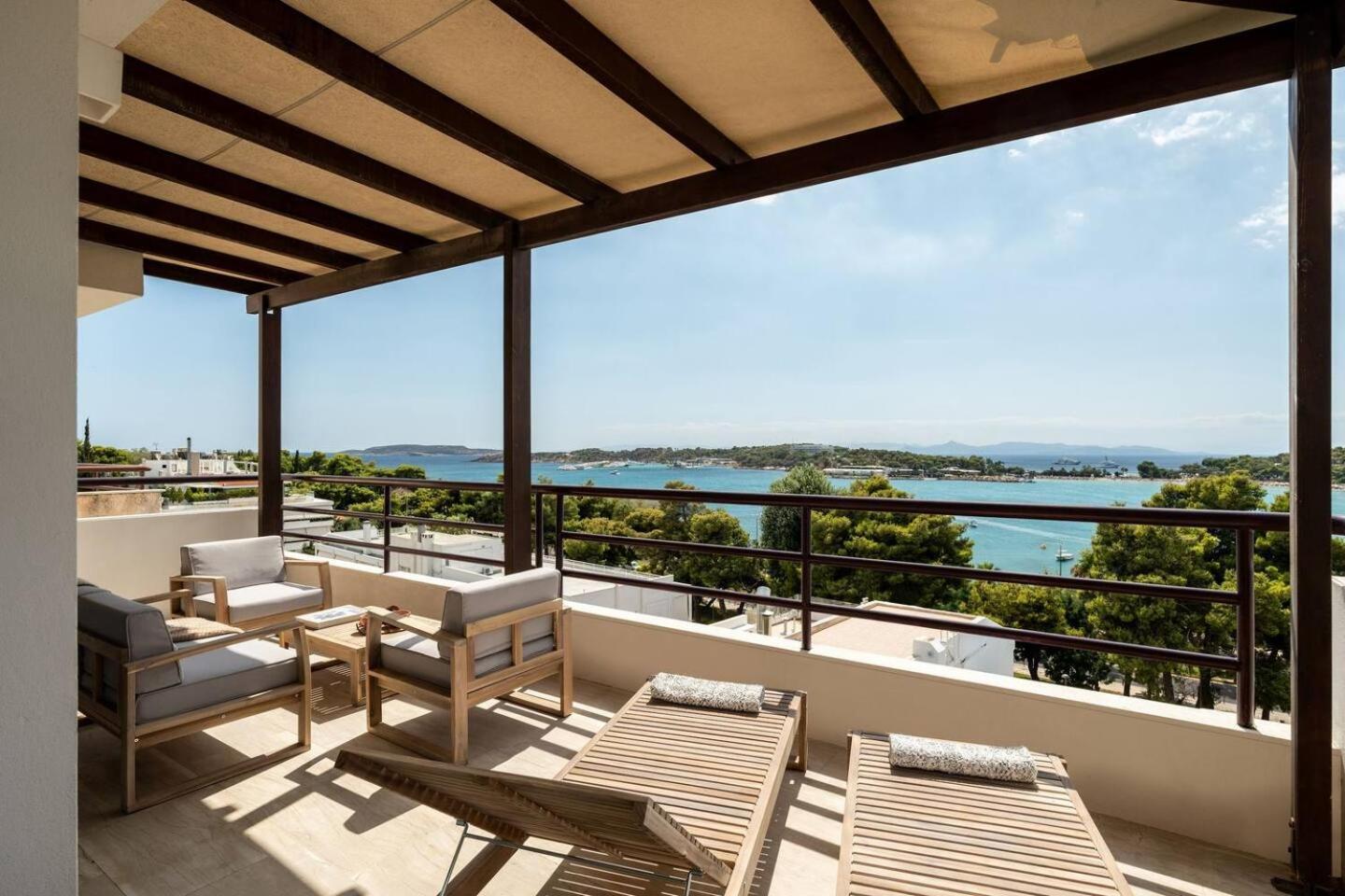 Athens Riviera Bay View Suite By The Olon Exterior foto